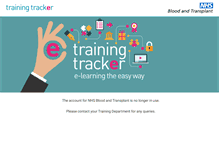 Tablet Screenshot of nbs.trainingtracker.co.uk