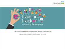 Tablet Screenshot of hey.trainingtracker.co.uk