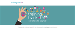 Desktop Screenshot of elpct.trainingtracker.co.uk