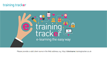 Tablet Screenshot of elpct.trainingtracker.co.uk